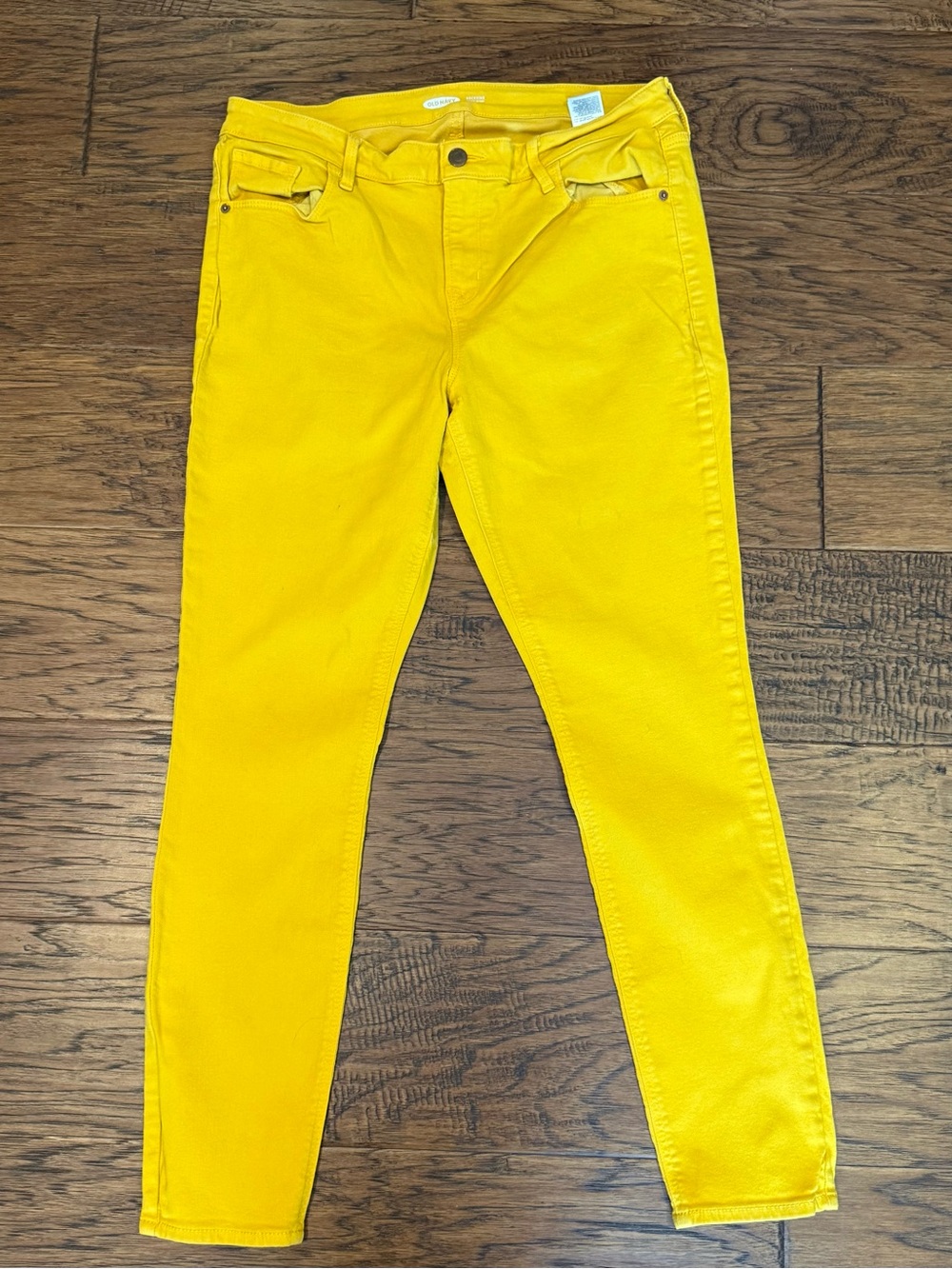 Old Navy Yellow Gold Skinny Jeans